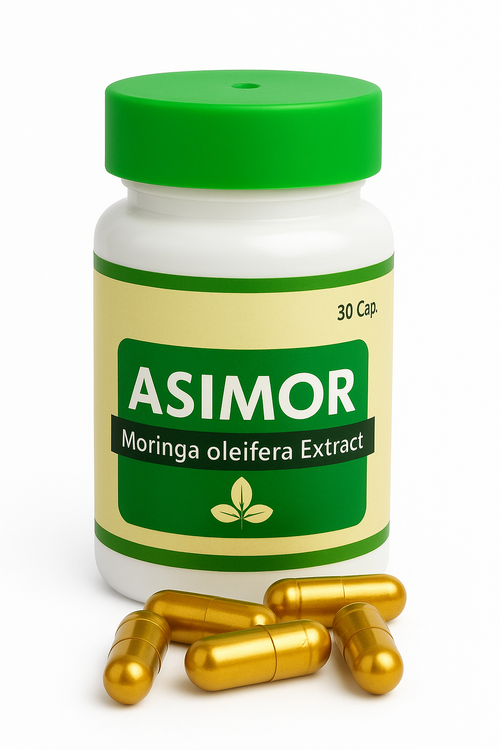 ASIMOR Moringa oleifera Extract Capsules – 30 Cap
